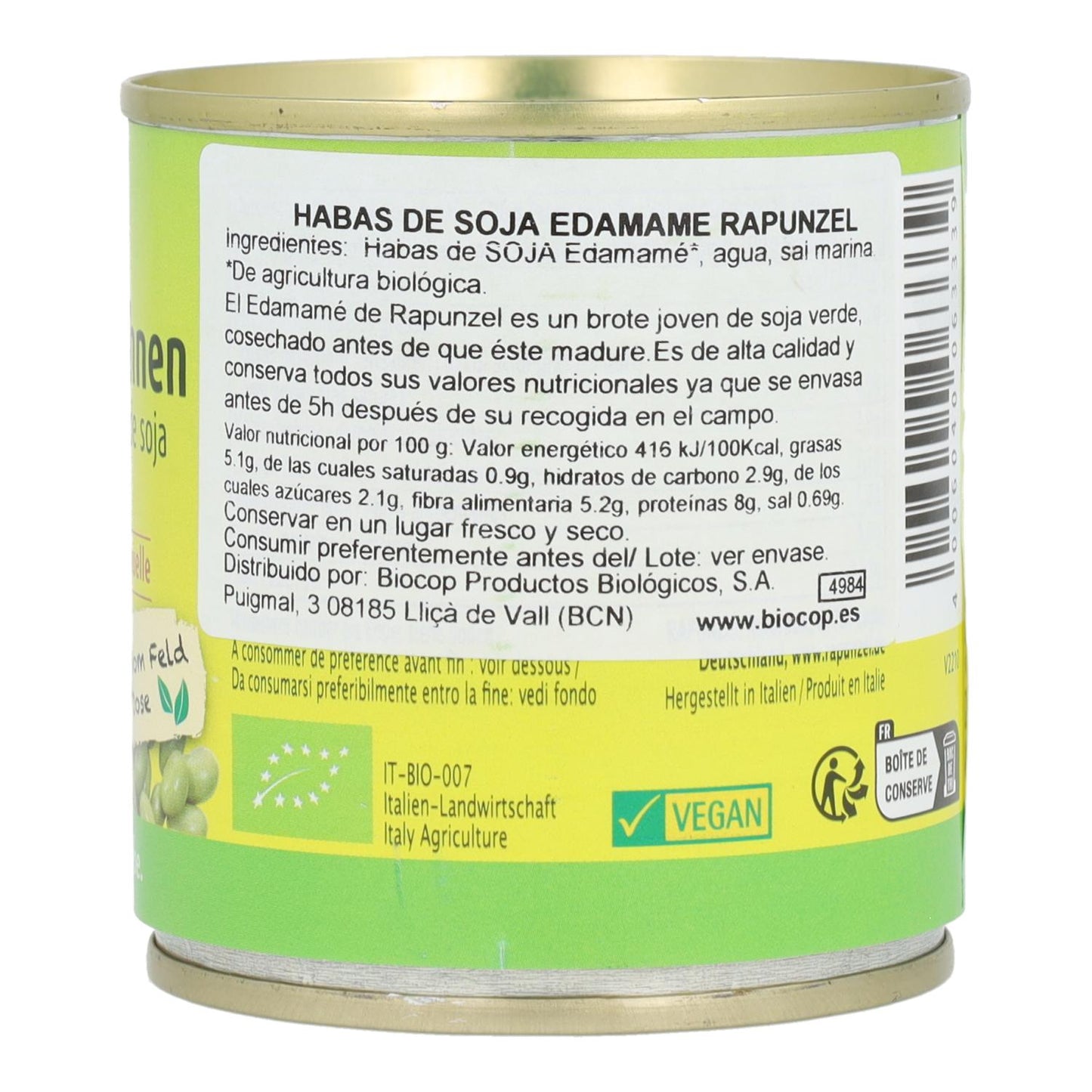 Rapunzel Edamame Sojabohnen, 200 g