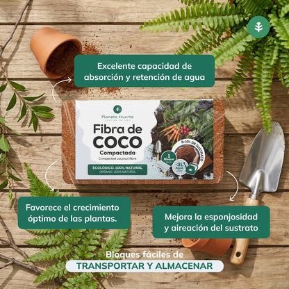 3xGarden Planet Coco Fibre Substrate Pack 9 liter