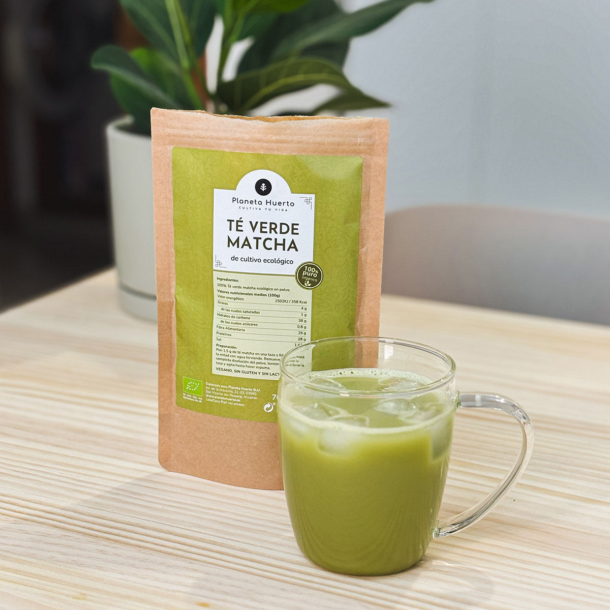 Matcha Theepoeder ECO Planeta Huerto 250 g