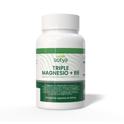 Potrójny magnez Sotya 90 kapsułek