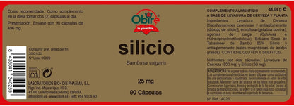 Silicon Obire 90 capsules 25 mg