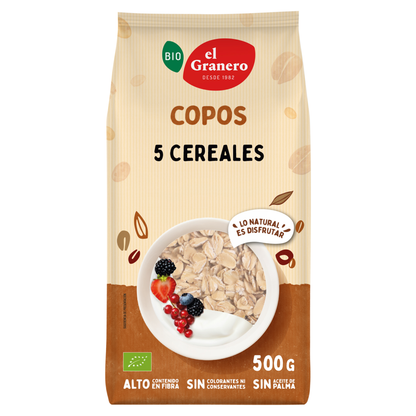 Flocons 5 céréales El Granero 500 g