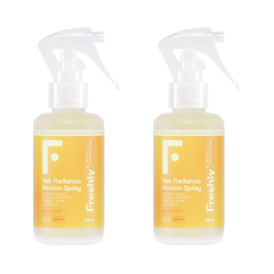 Pack 2x Spray à la kératine Hair Radiance Freshly 100 ml
