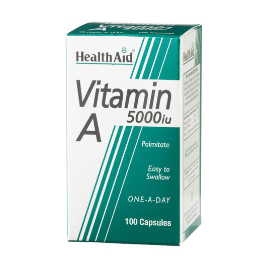 Vitamine A 5.000 IE 100 capsules Health Aid
