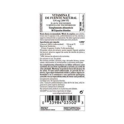 Vitamin E 200 IE 134 mg  50 Kapseln