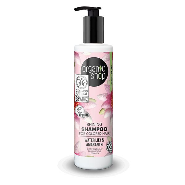 Shampoo lucidante per capelli colorati Organic Shop 280 ml
