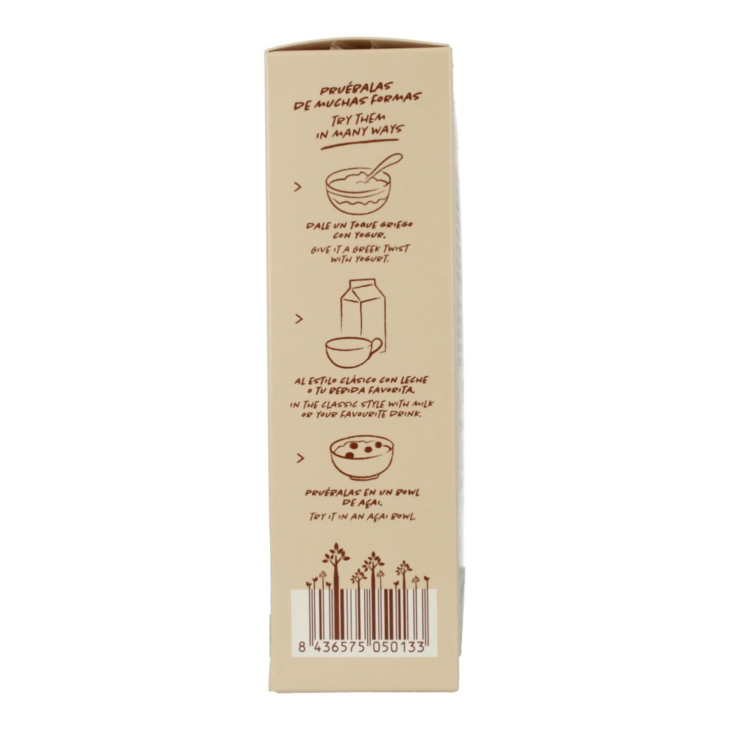 Granola med kakao och quinoa Bio Natruly 325 g