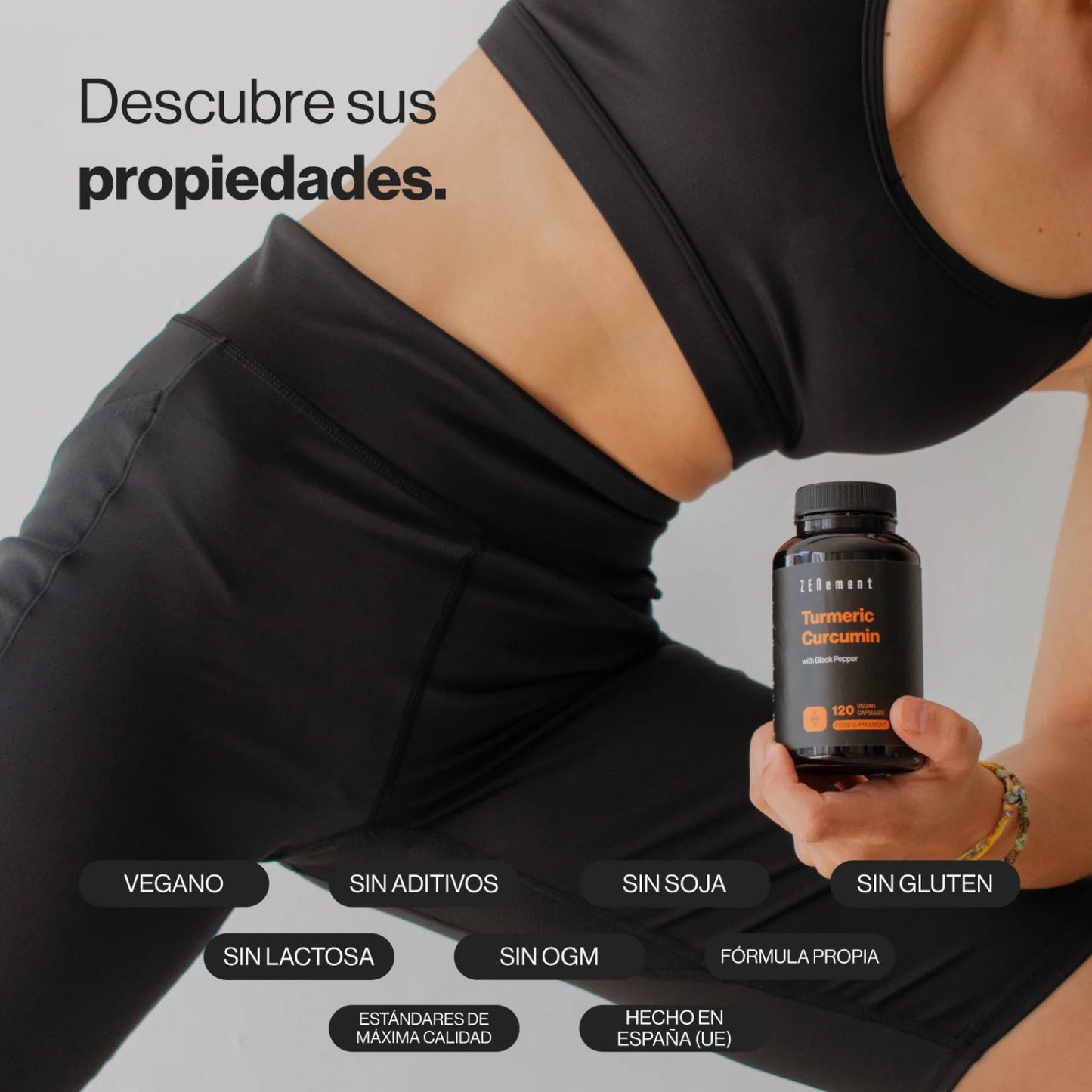 Turmeric Extract with Black Pepper, Zenement 120 tablets