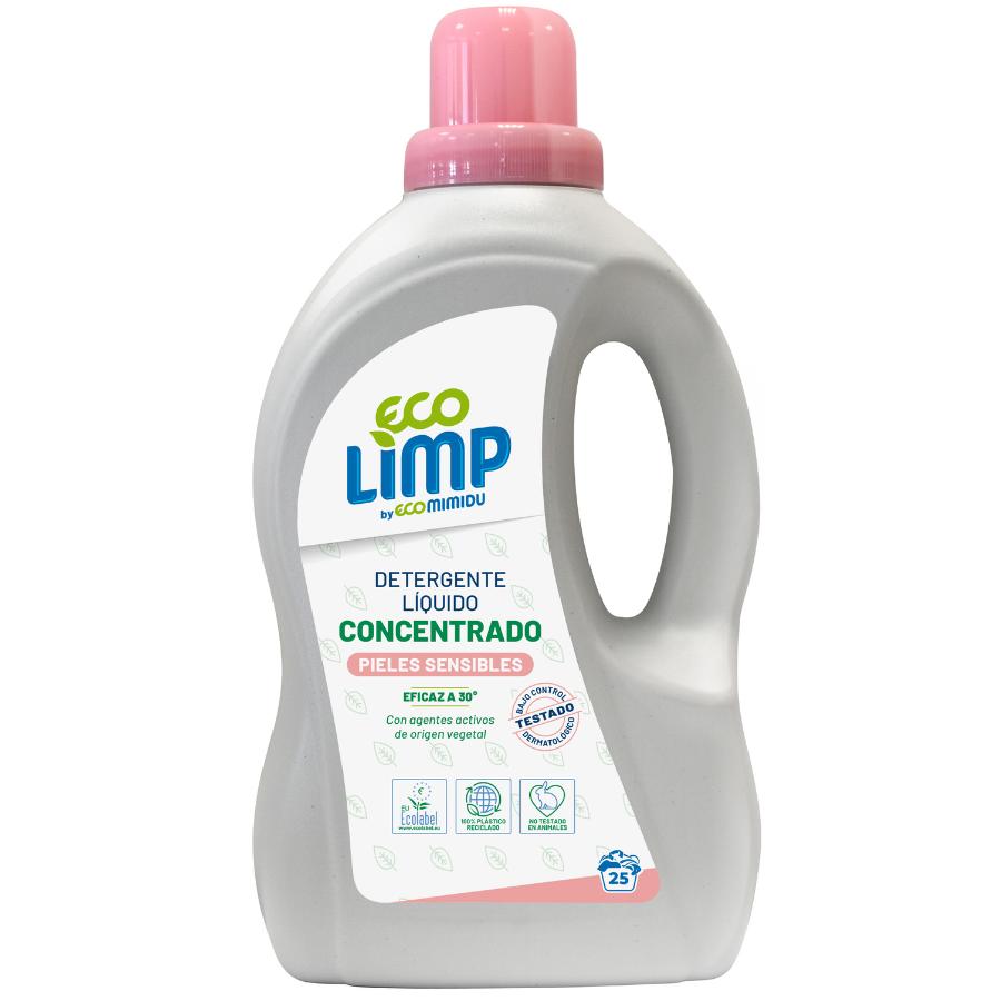 Lessive liquide Mimidu ECO pour peaux sensibles, 25 doses 