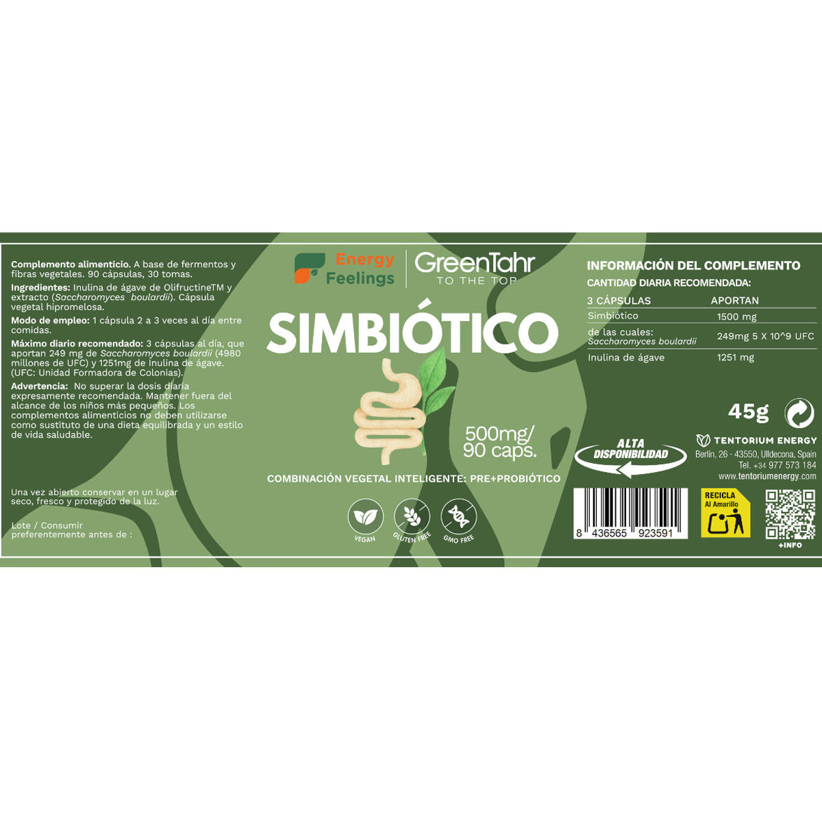 Simbiotico Energy Feelings 90 capsule