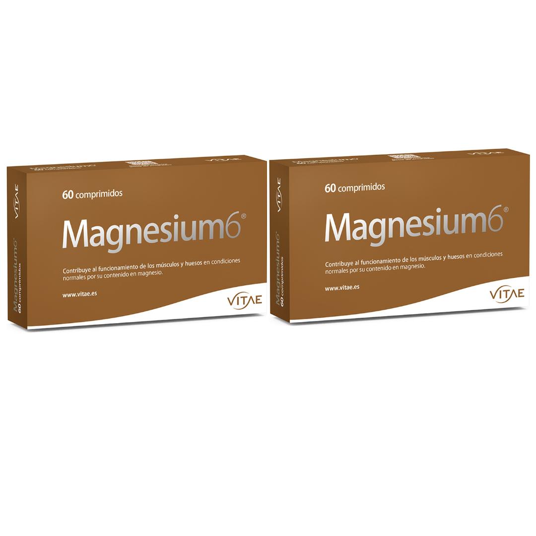 Zestaw 2x Magnesium 6 Vitae 60 tabletek