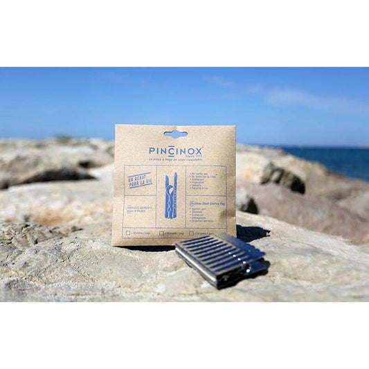 Klädnypor i rostfritt stål Pincinox 20 st