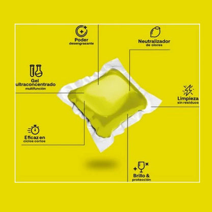 Gel vaisselle Eco FLOPP  110 capsules