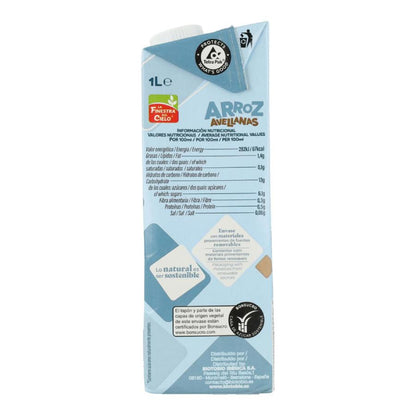 6er-Pack Bio-Reisgetränk mit Haselnüssen La Finestra Sul Cielo 1 l