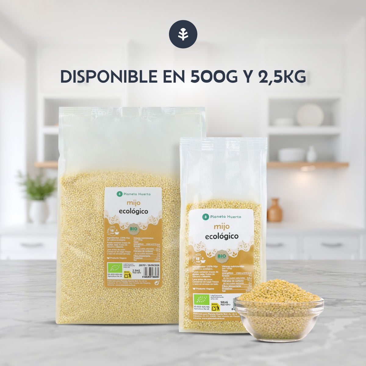 Proso obrane ECO Planeta Huerto 2,5 kg