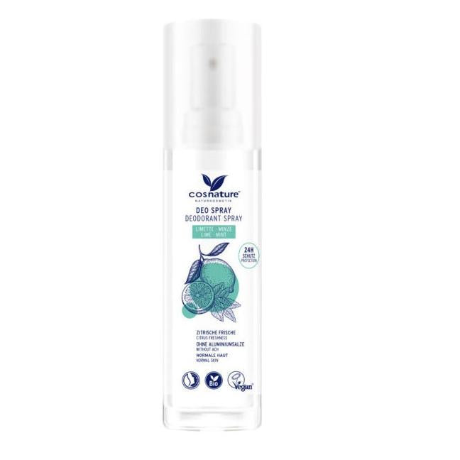 Deodorantspray mint & lime BIO Cosnatura 75 ml