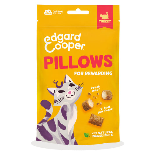 Bouchées de dinde Friandises naturelles pour chats Edgard Cooper 60 g