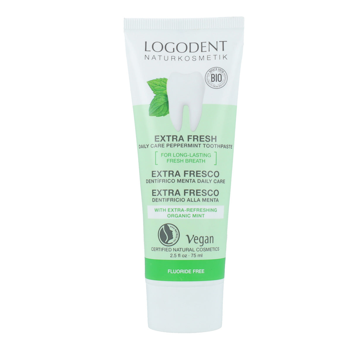 Dentifricio alla menta biologico Daily Care Logona 75 ml