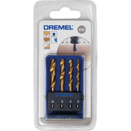 4er-Set Dremel-Holzbohrer