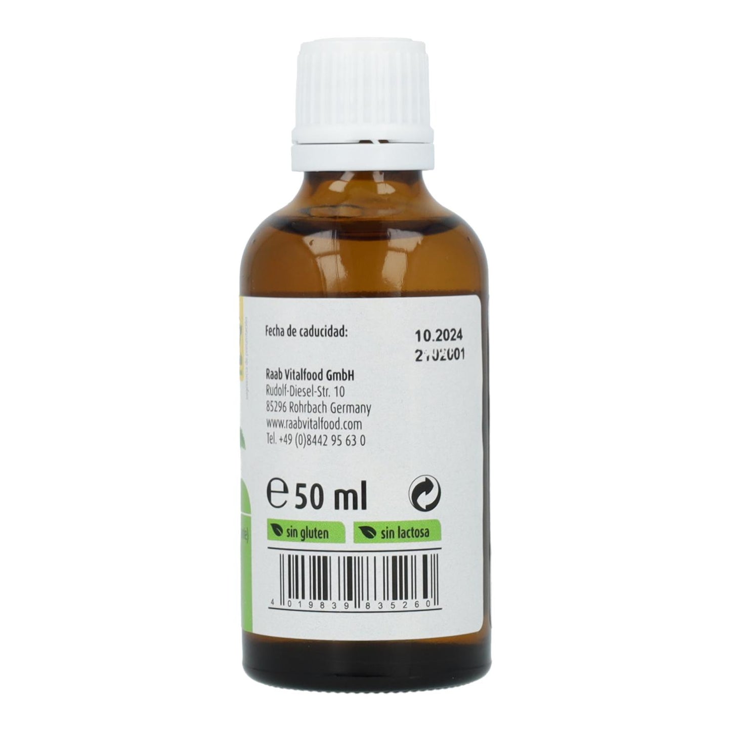 Raab Premium flytande stevia, 50 ml