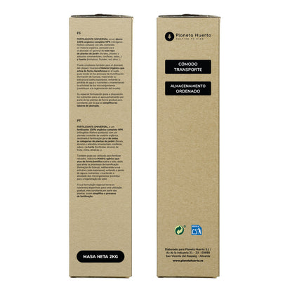 ECO Universal Fertiliser Planet Garden 2 Kg