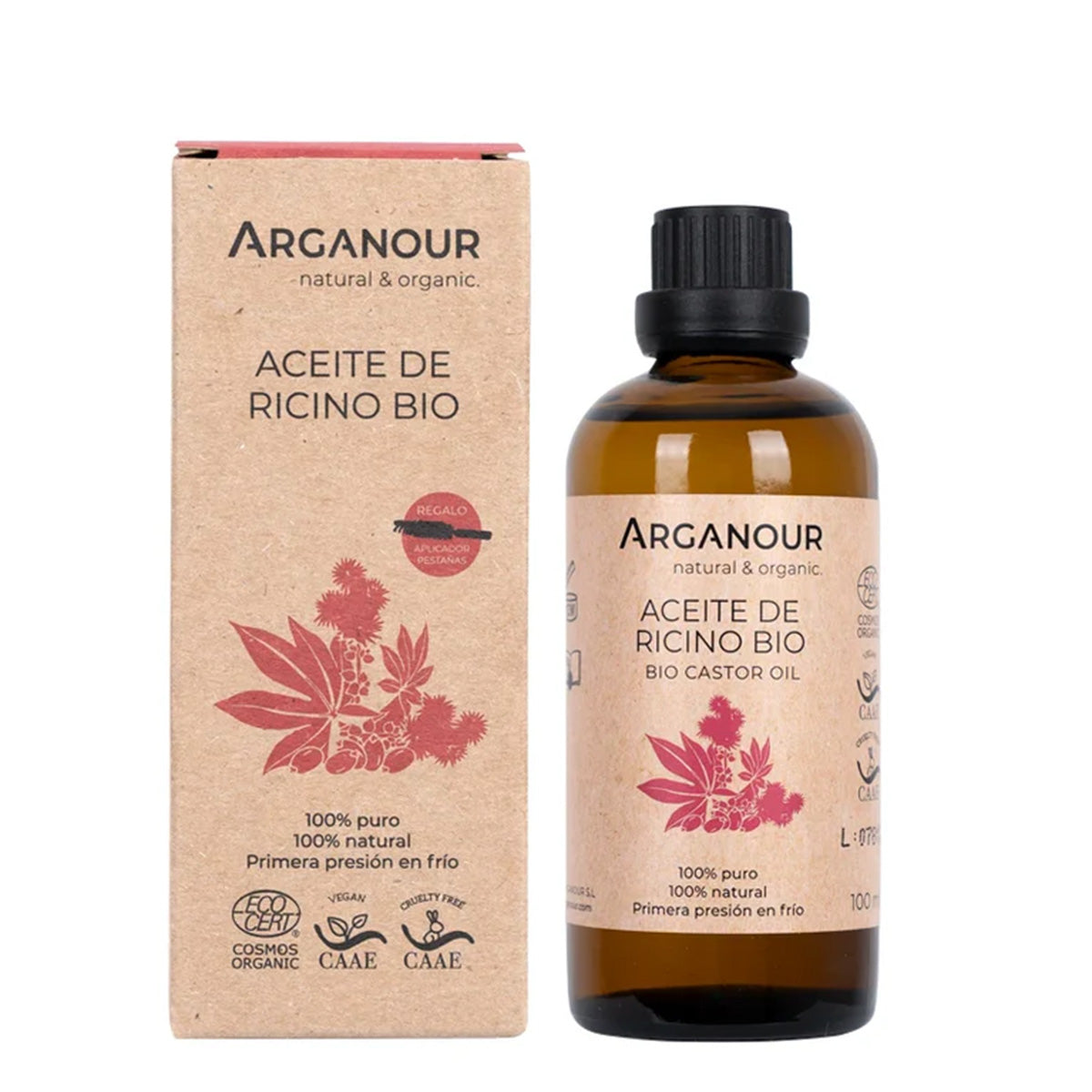 Bio Arganour ricinusolie 100 ml