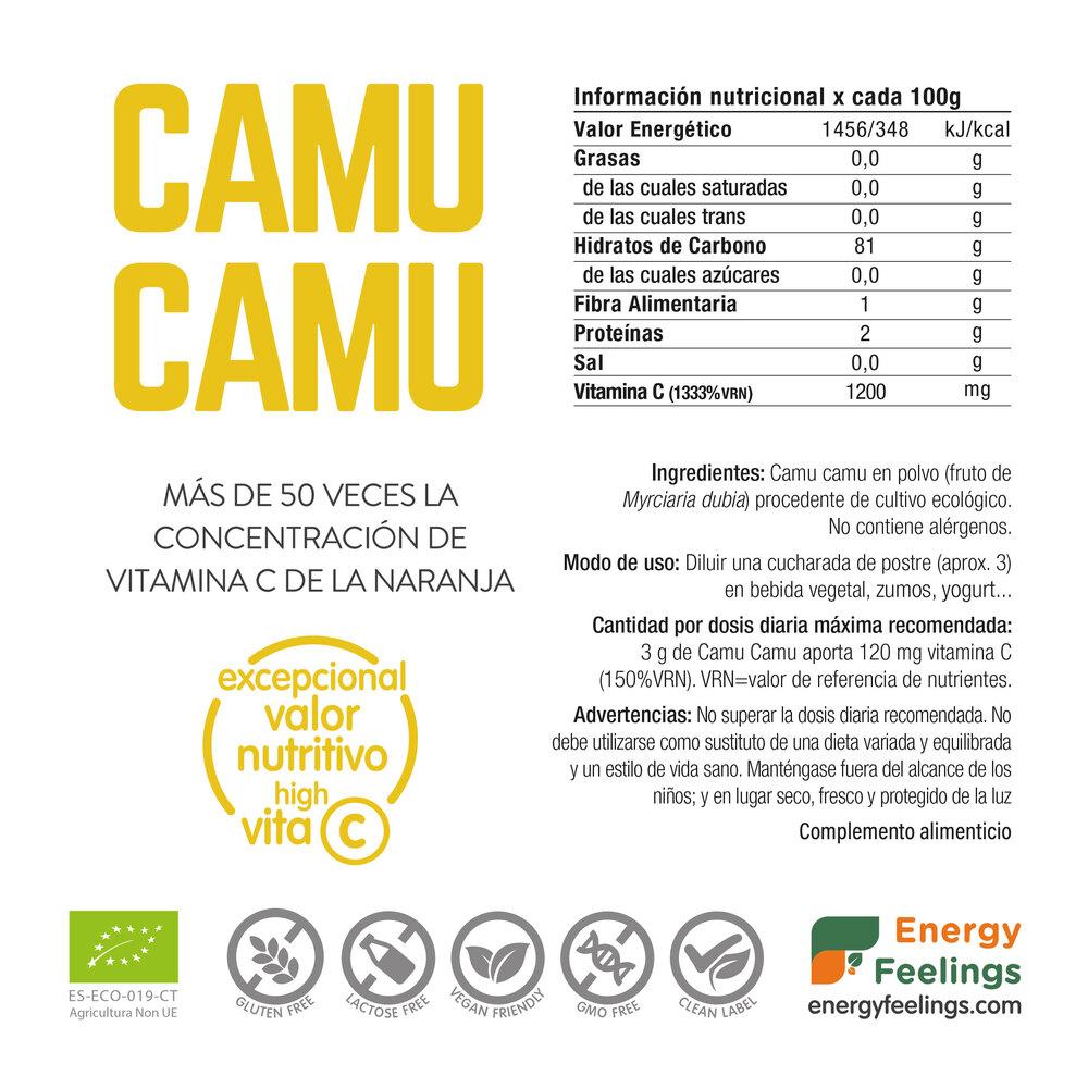 Camu Camu BIO en poudre Energy Feelings 100 g