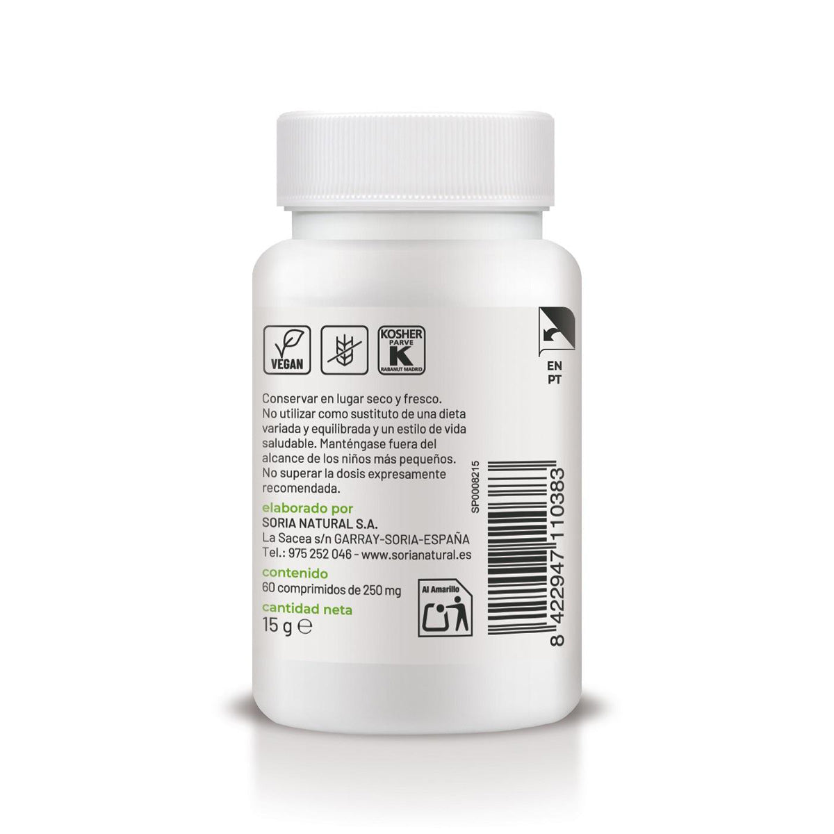Vitamine A, Soria Natural, 60 comprimés