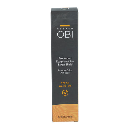 Anti-aging zonnebrandcrème ECO nacarado SPF 50 Eleven Obi 60 ml