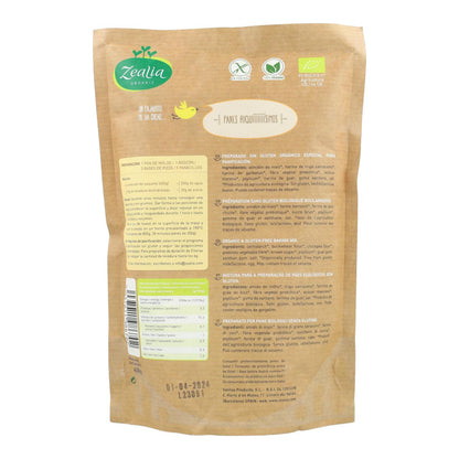 Preparado de Harinas Panificables BIO Sin Gluten Zealia 500 g