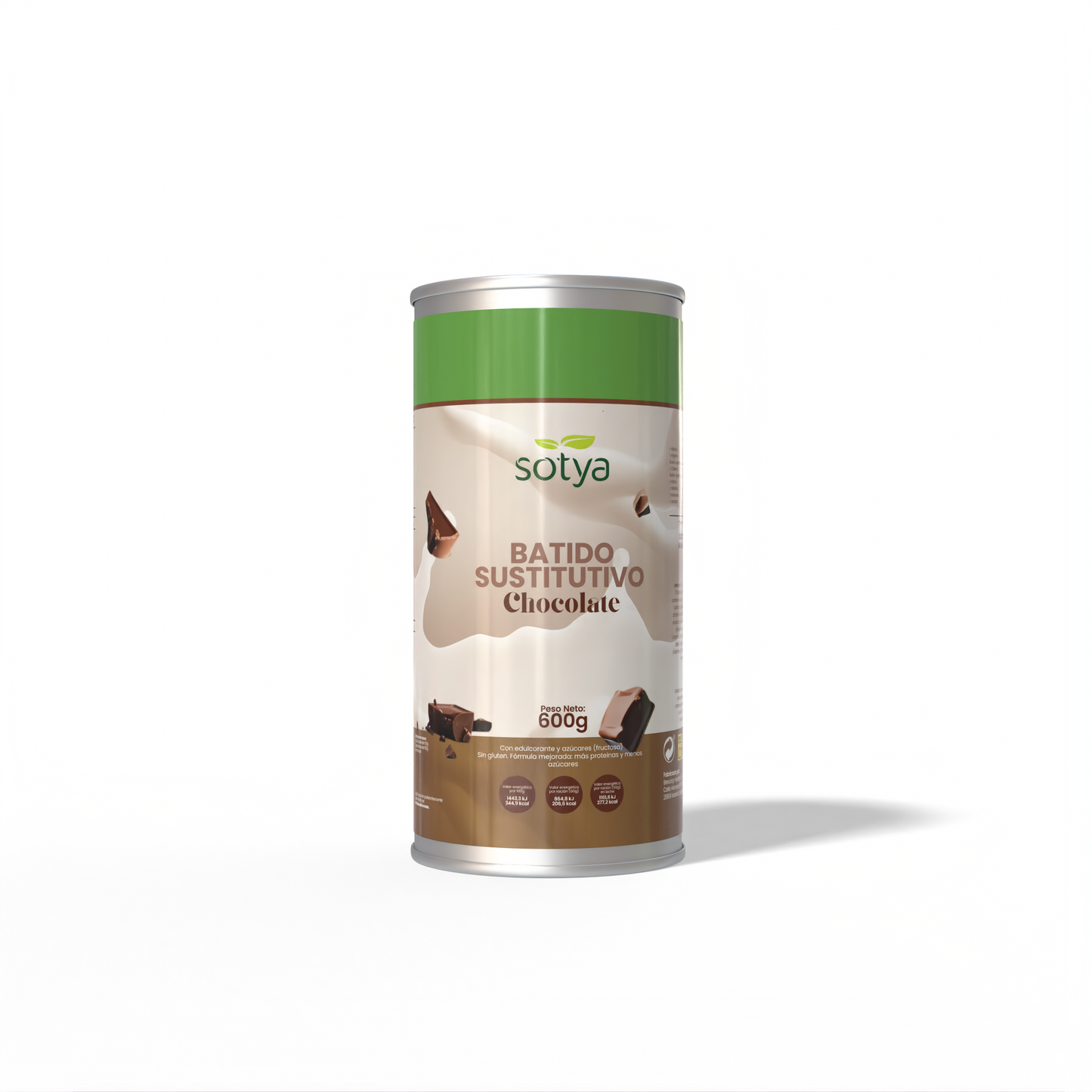 Verzadigende chocoladeshake Sotya 700 g