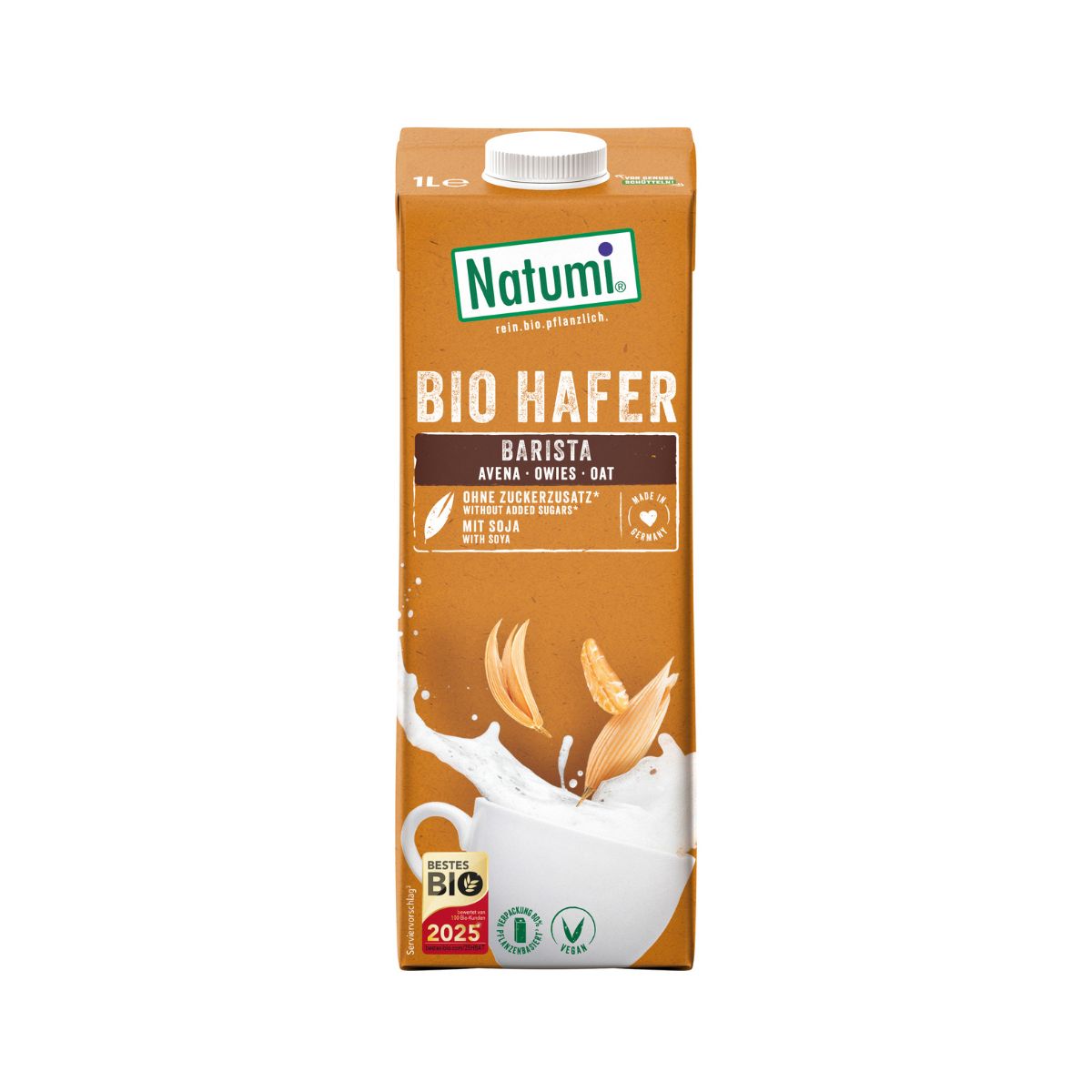 Pack 6 x Boisson Avoine Barista BIO Natumi 1 L