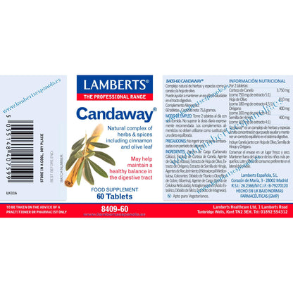 Candaway Lamberts 60 tabletek