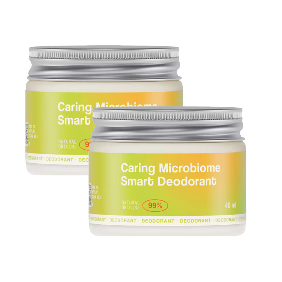 2-pack Caring Smart Freshly deodorant 40 ml