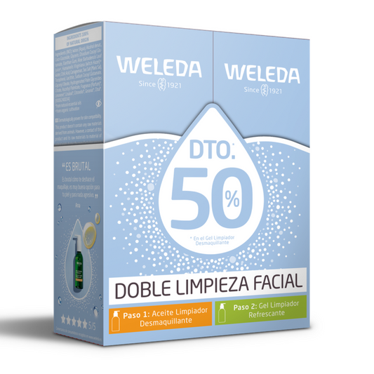 Weleda Facial Cleansing Oil + Gel Offer Pack 150 ml/unit