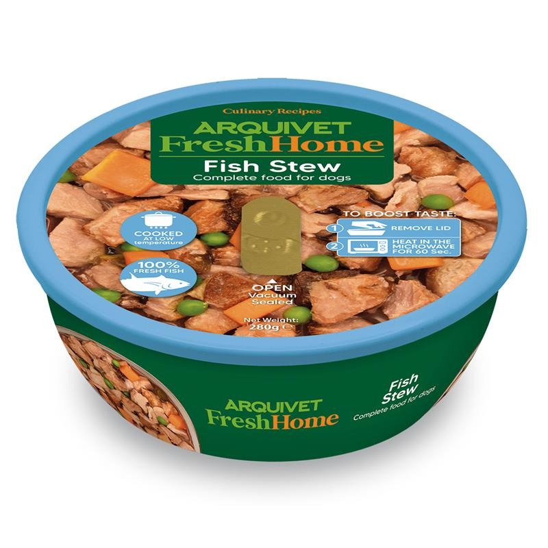 VARIETY PACK Fresh Home Stews Nassfutter für Hunde 6 x 280 g Arquivet