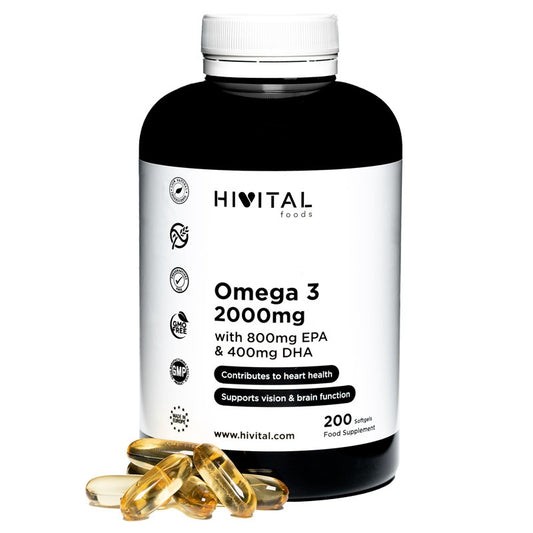 Omega 3 2000 mg Hivital 200 kapsułek