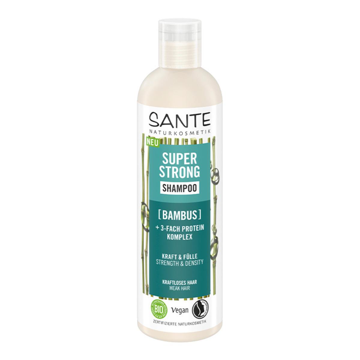 Supersterke bamboeshampoo Sante 250 ml