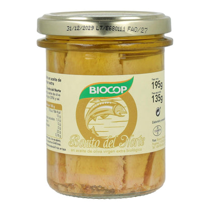 Biocop Filets de Bonite du Nord Bio en Conserve 175g