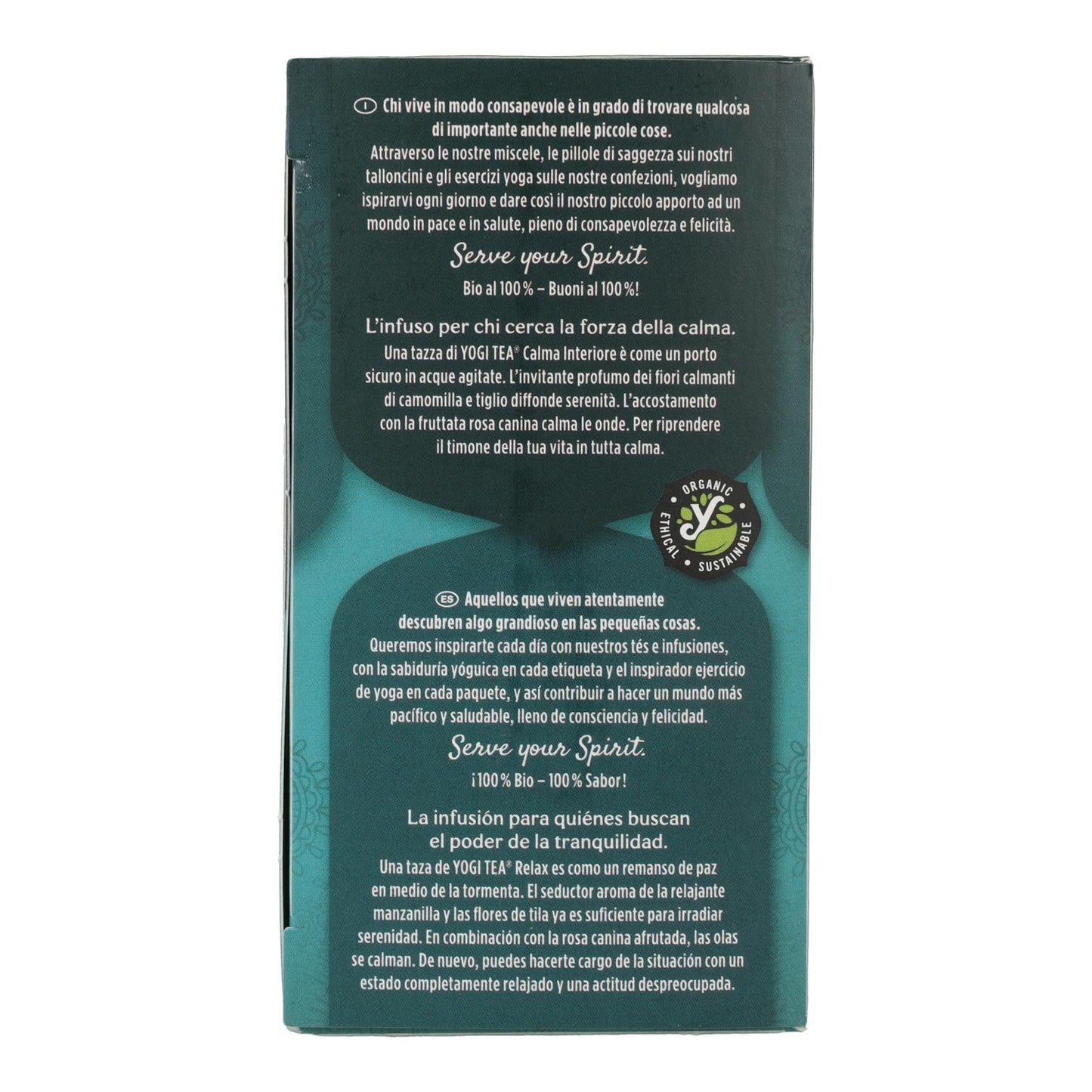 Yogi Tea BIO Relax, 17 sachets de thé