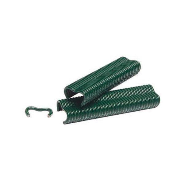 Agrafes pour fixation de filets Grafit verts Nortene 150 unités 20 mm
