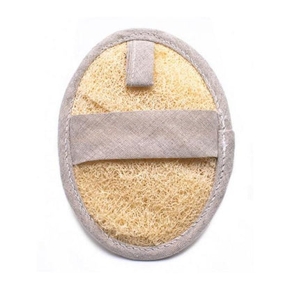 Ökologischer ovaler Luffa-Waschhandschuh