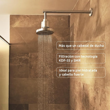 Pack annuel Pommeau de douche avec filtre ShowerPro Rain SMR Tappwater