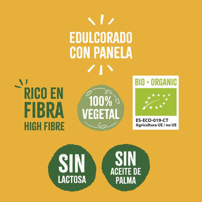 Biscotti integrali d'avena con grano saraceno, cocco e cacao biologico NaturGreen 140 g