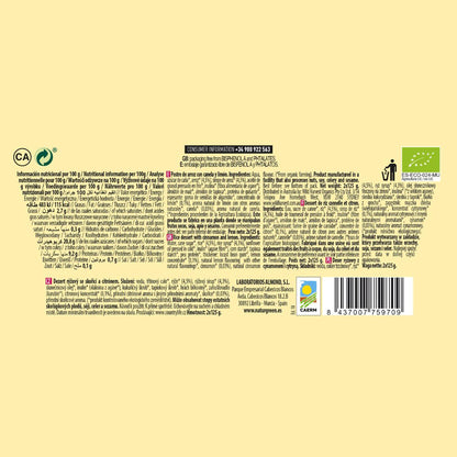 Riz au lait NaturGreen Cannelle Citron, 2 x 125 g