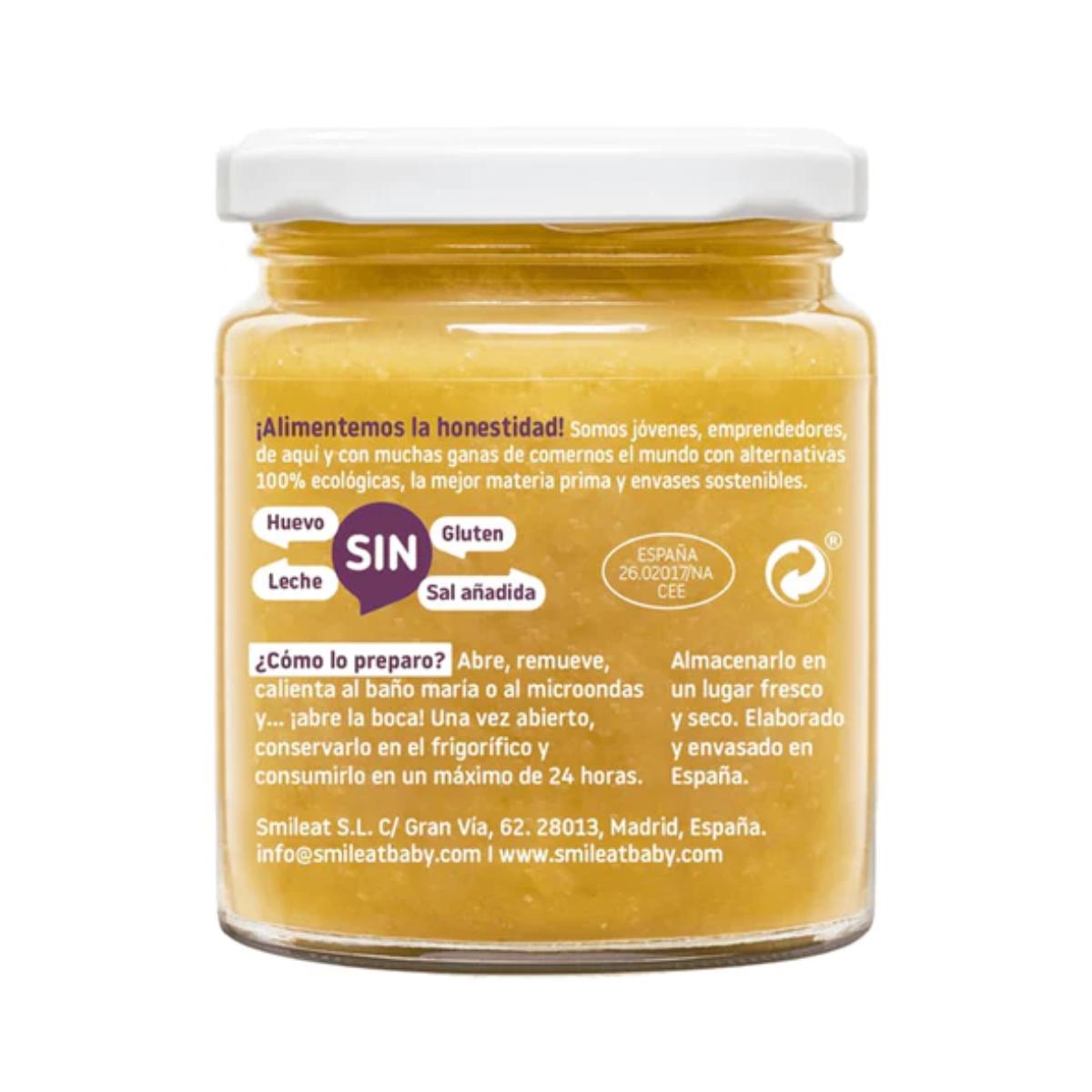 Lot de 12 petits pots BIO Guisito aux haricots Smileat, 230 g