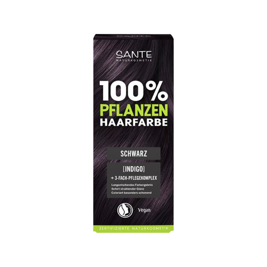 Pflanzlicher Farbstoff 05 Black  Sante 100 g