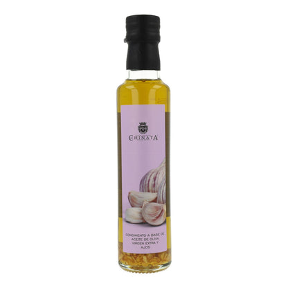Huile aromatisée à l'ail La Chinata 250 ml