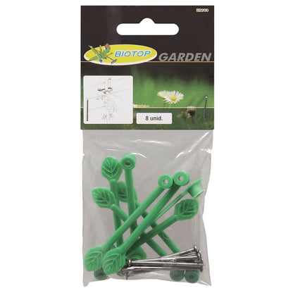 Klammer für Kletterpflanzen mit Nagel Biotop 8 Stück