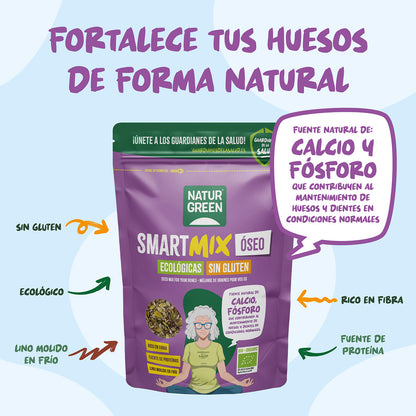 Miscela di semi SmartMix per ossa biologici Naturgreen 175 g